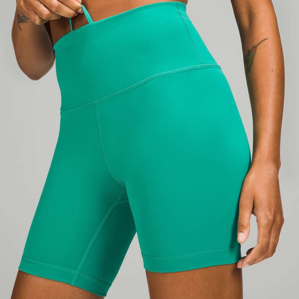 Lululemon wunder under biker shorts 6”